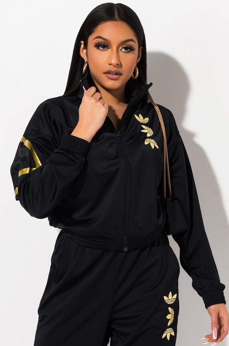 black and gold adidas clothes