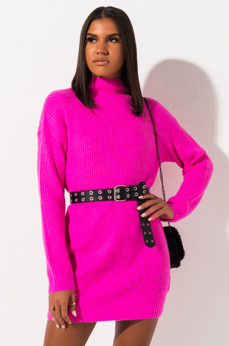 Pink Turtleneck Dress Italy, SAVE 30% - www.fourwoodcapital.com