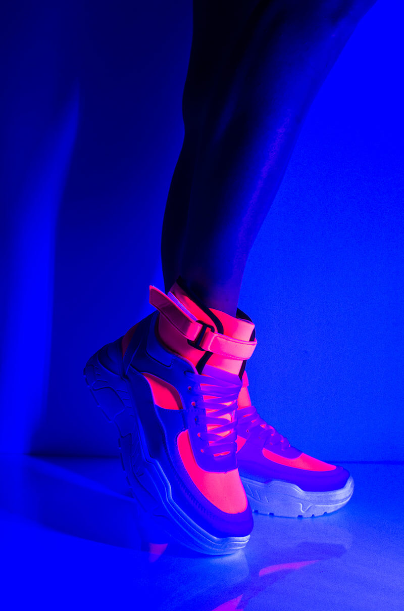 cape robbin neon sneakers
