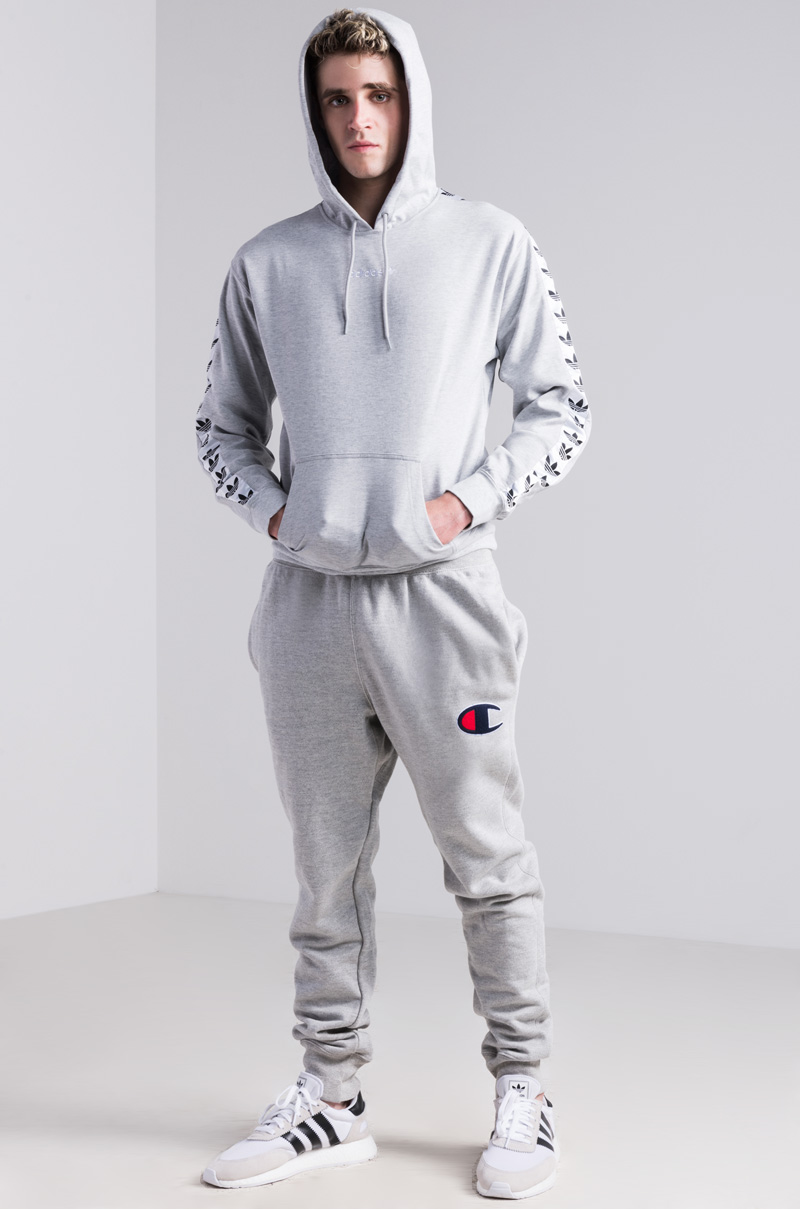 champion hoodie and jogger set mens