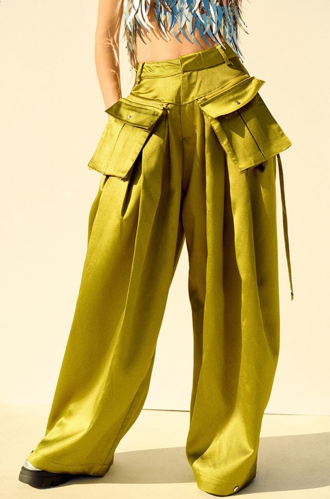 Extra View A Moment Apart Wide Leg Trouser With Pockets
