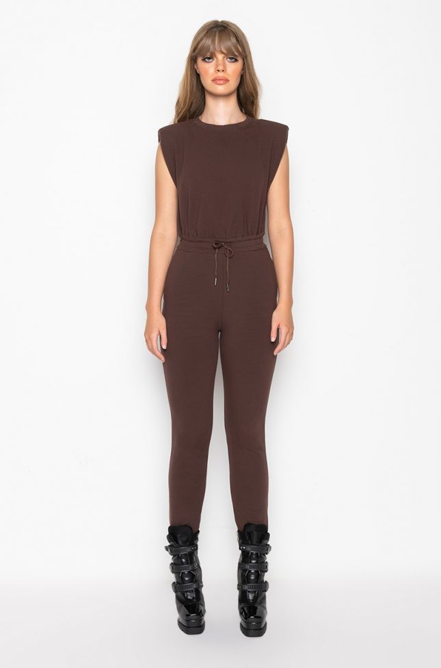 Full View Adore Me Boxy Shoulders Jumpsuit