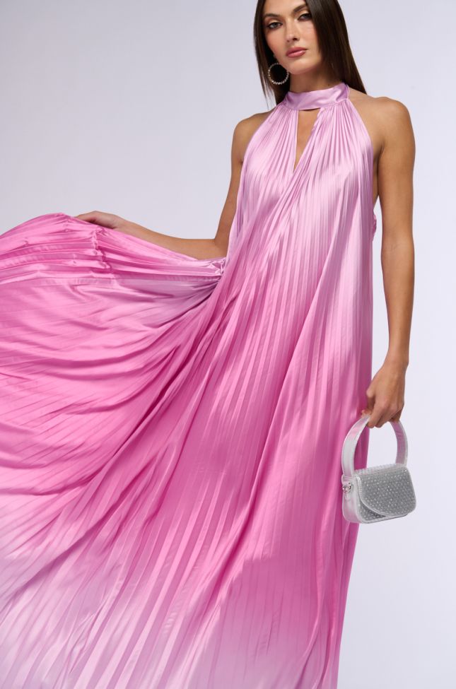 Side View Always The Bridesmaid Ombre Maxi Dress