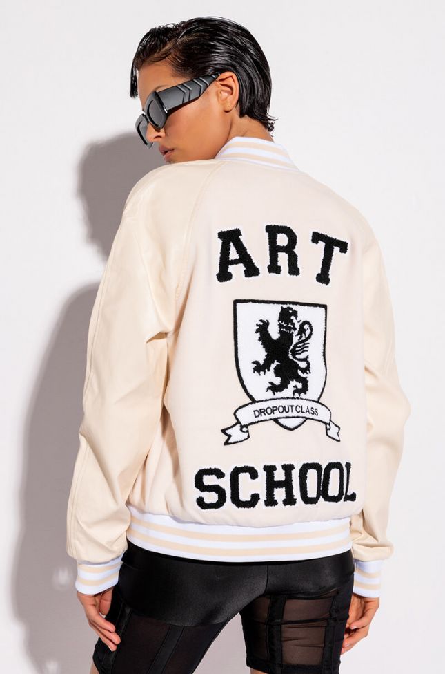 Side View Art School Drop Out Bomber