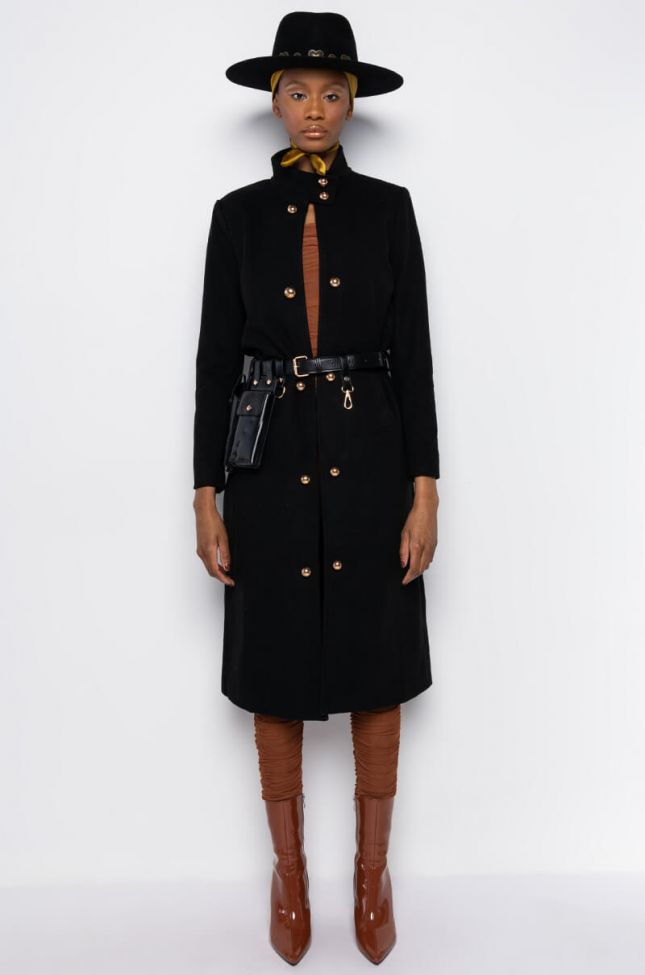Full View Berlin Trench Jacket With Utility Belt