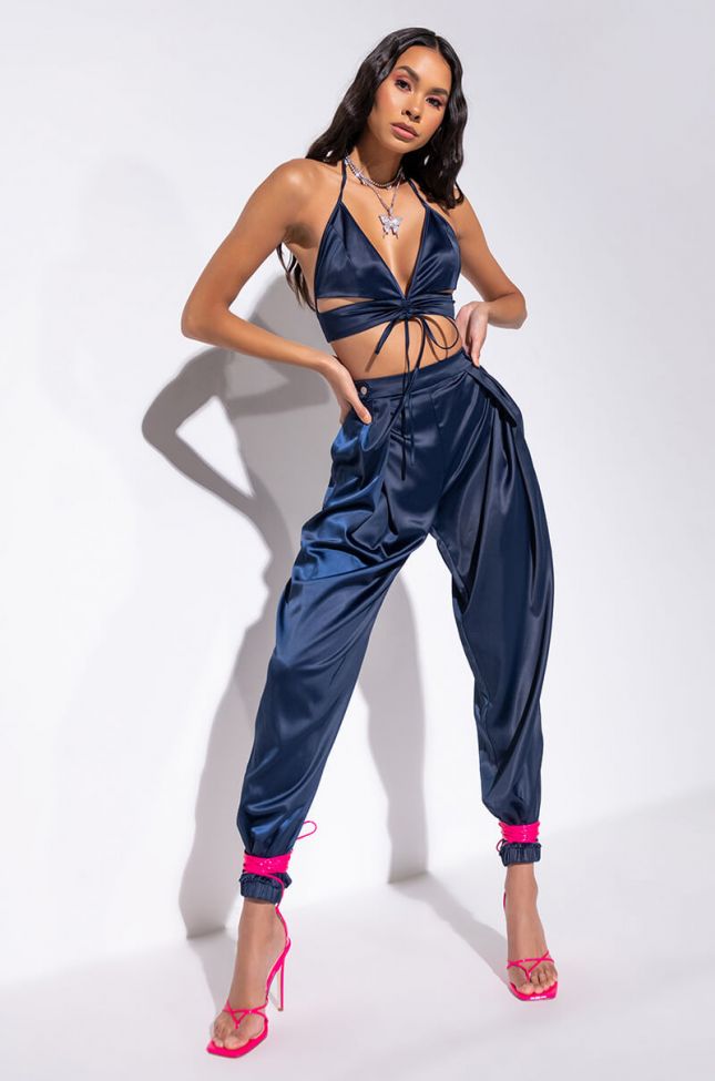 Full View Body Party Jogger in Blue