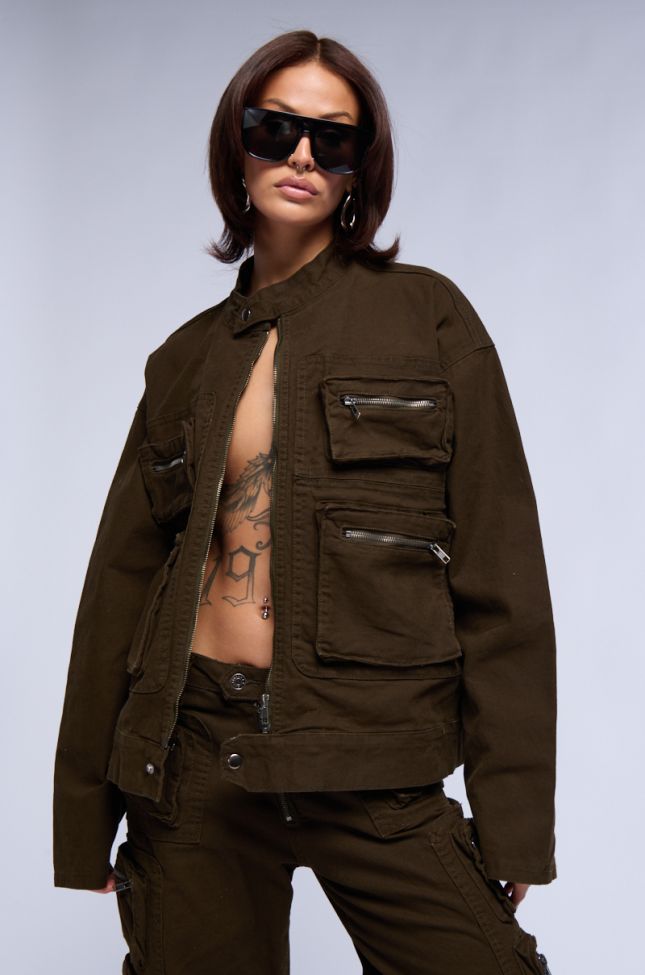 Front View Called To Duty Cargo Jacket