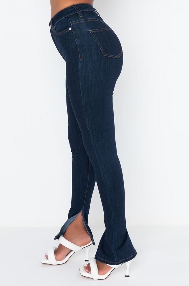 Back View Catch Me High Rise Skinny Jeans