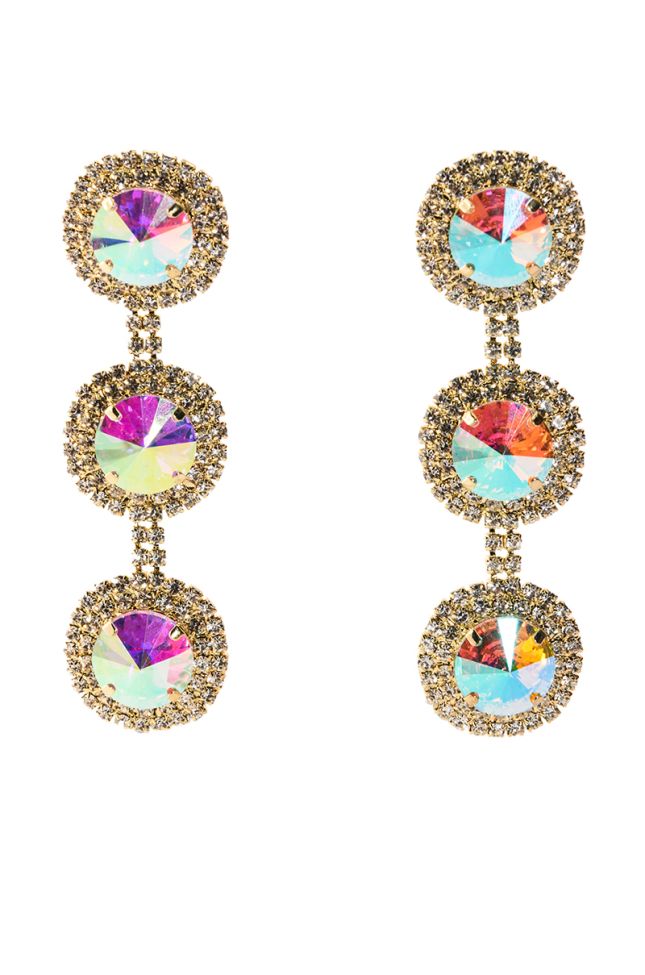 Side View Classy Babe Embellished Drop Earrings