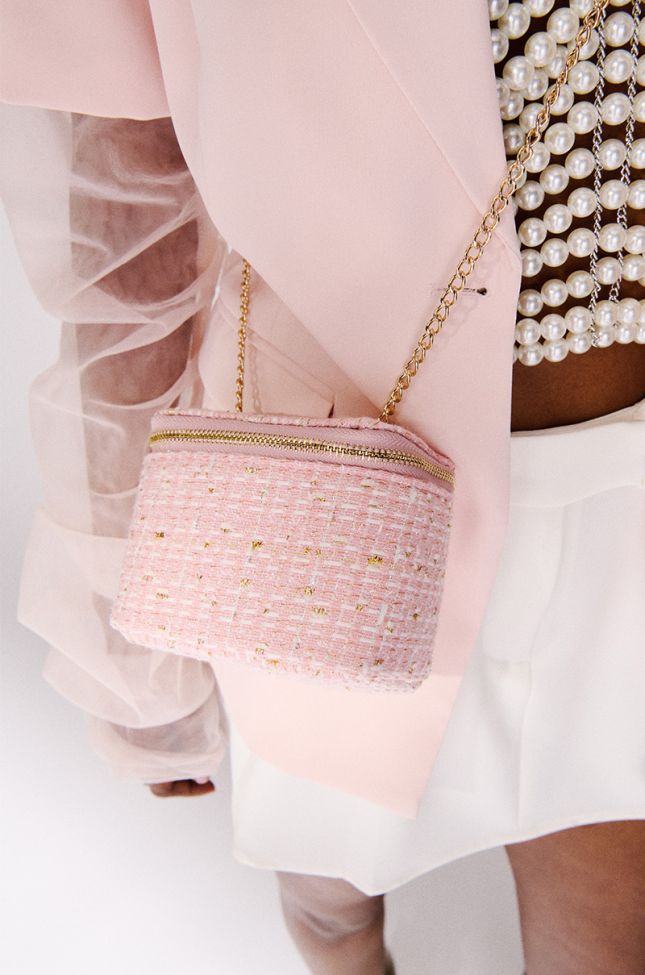 Front View Coco Mini Bag In Pink