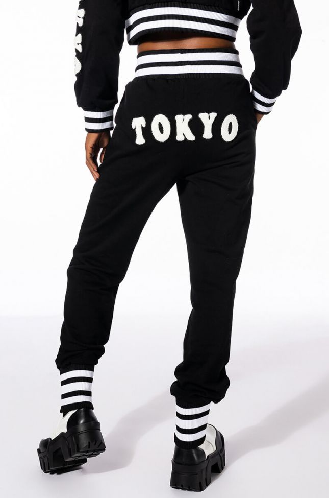 Side View Collegiate Tokyo Nights Jogger