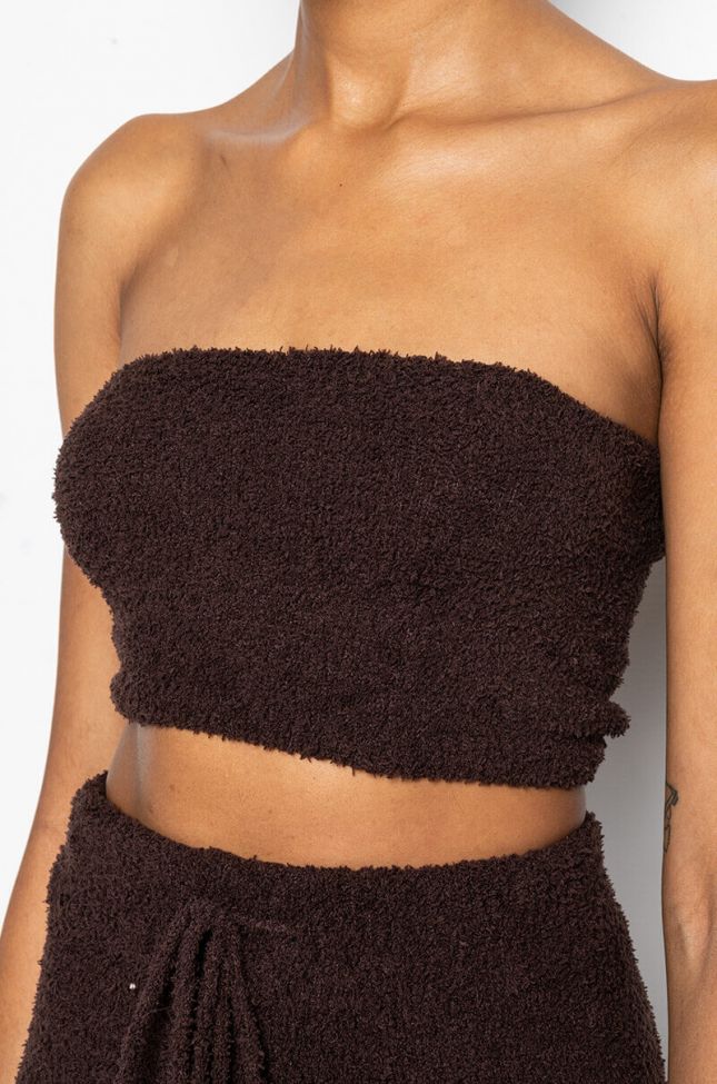 Front View Come Through Cozy Tube Top