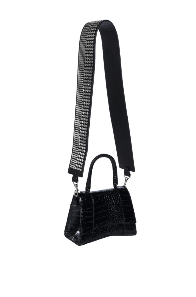 Back View Dnd Studded Purse Strap