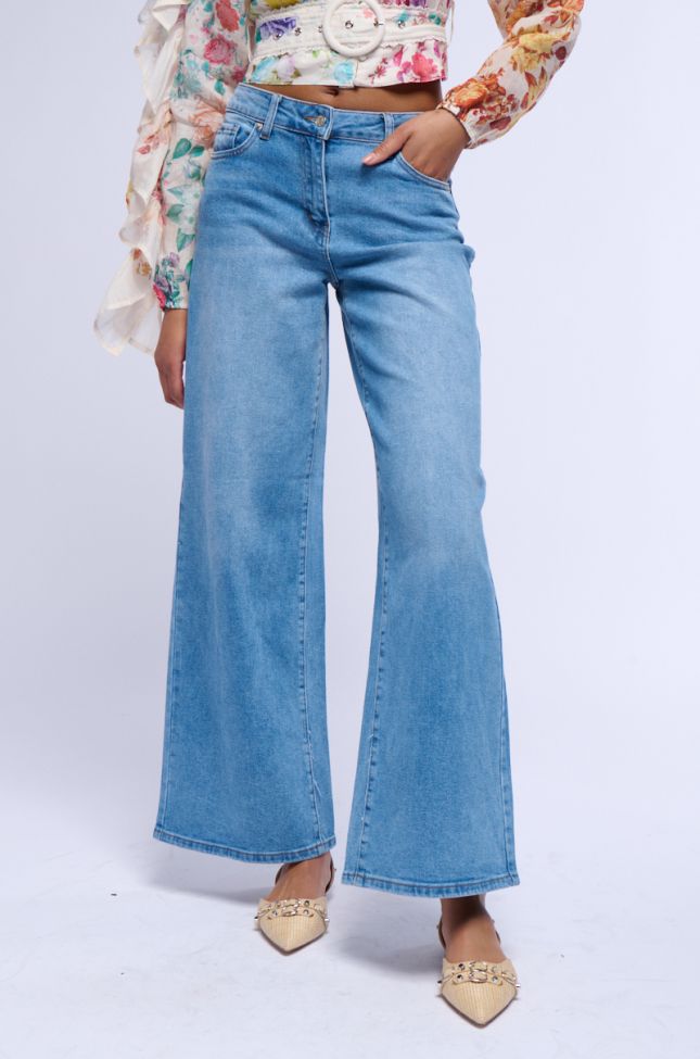Front View Everyday Every Minute Flare Jean