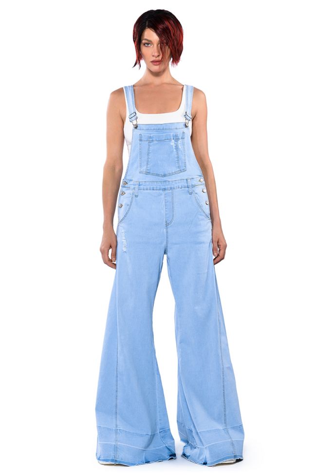 Extra View Everyday Wide Leg Overalls