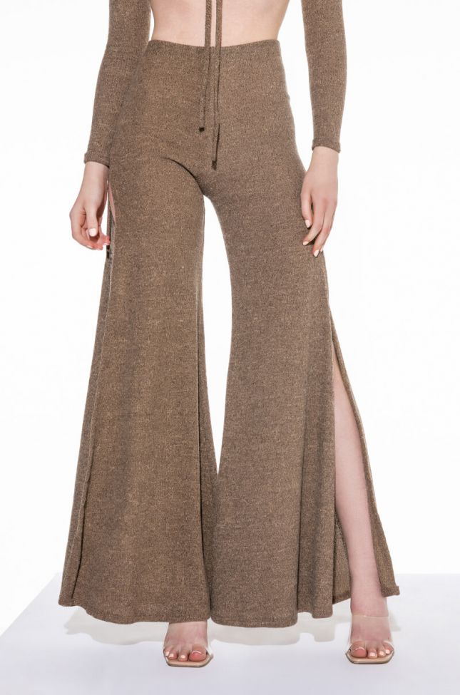 Front View Feeling Right Wide Leg Palazzo Pants