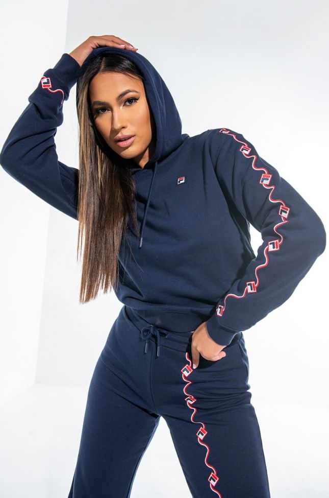 Front View Fila Orsina Hoodie