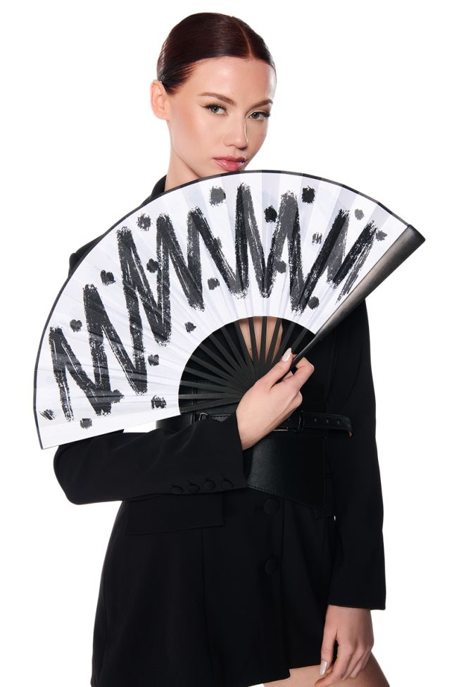 Front View Find Me At The Show Oversized Fan