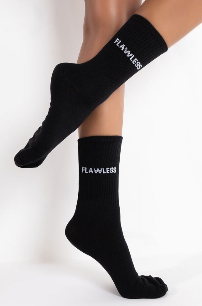 Side View Flawless Socks