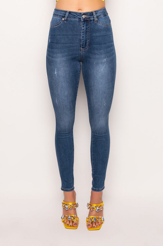 Full View Flex-fit High Waisted Super Stretchy Skinny Jeans