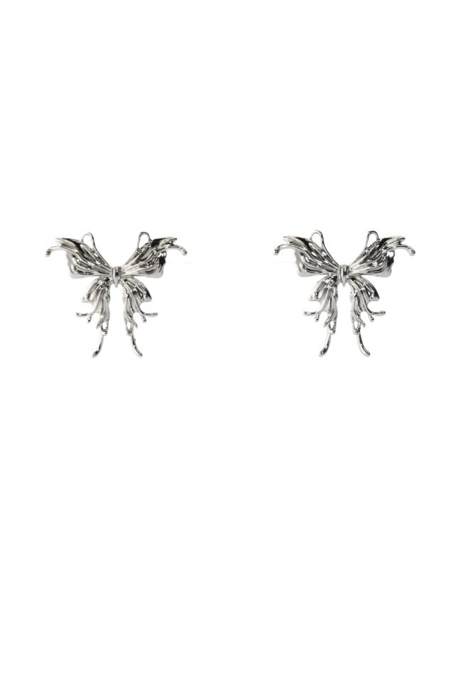 Side View Fly With Me Butterfly Studs