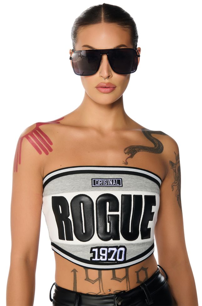 Side View Gone Rogue Strapless Top