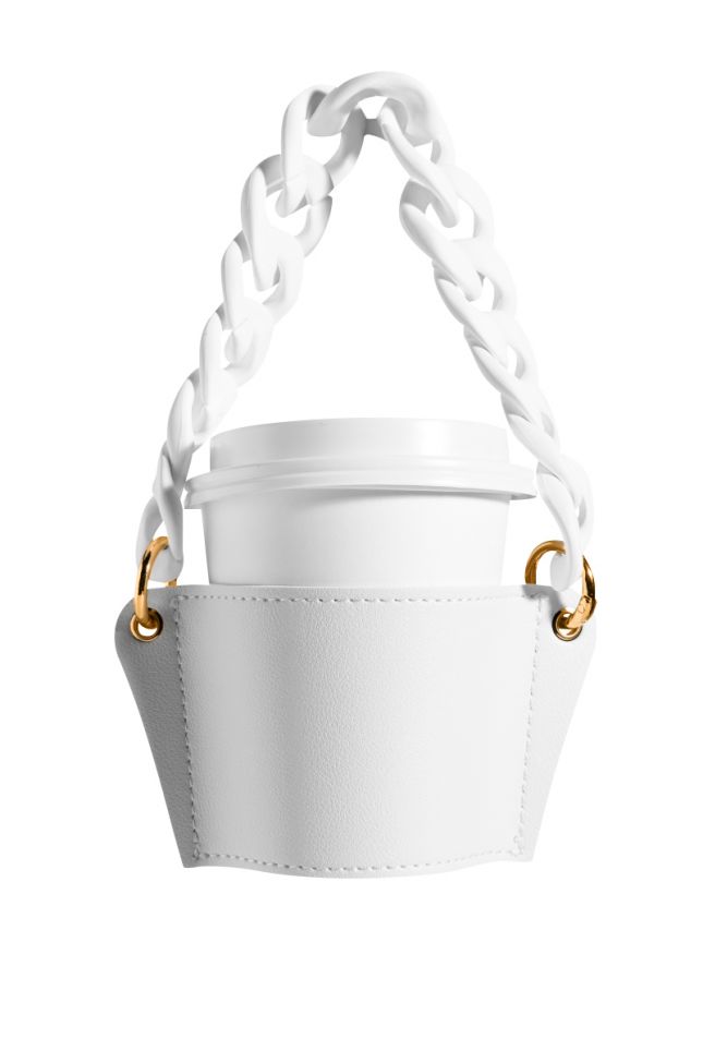 Side View Hold My Drink Chunky Chain Cup Holder