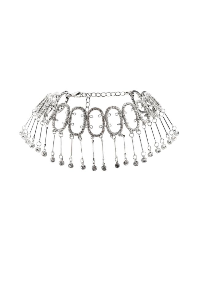 Side View I Live For This Embellished Statement Choker