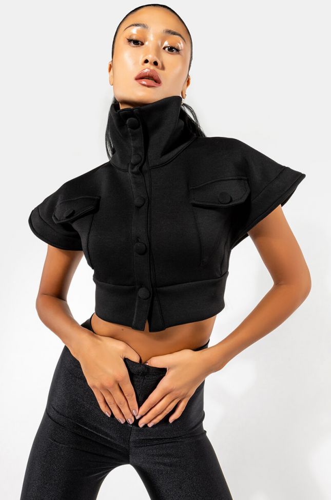 Front View In The Mood Scuba High Collar Vest