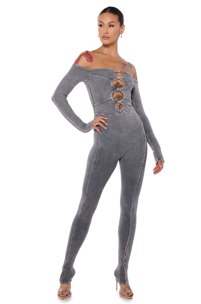 Front View In Your Dreams Fitted Catsuit