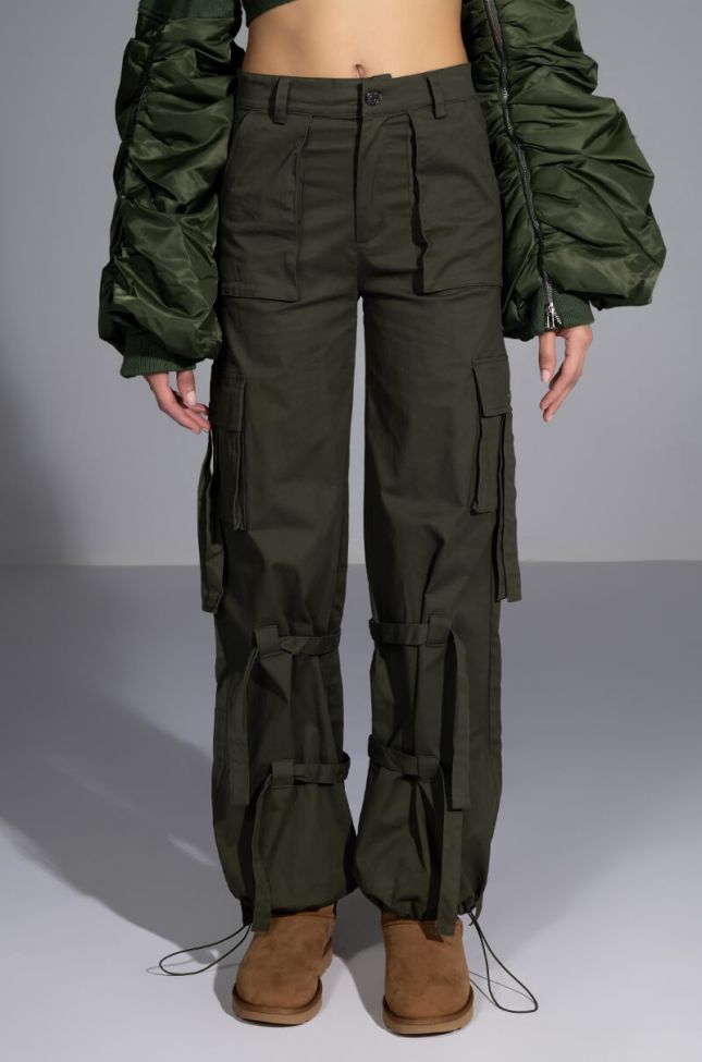 Front View It Is Back Cargo Pants
