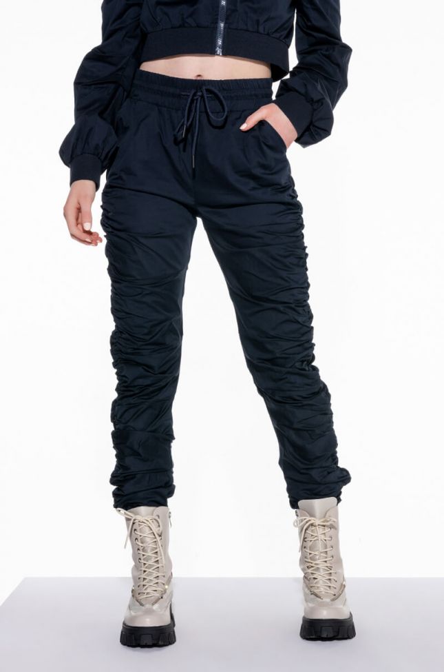 Front View Jetset Stacked Jogger