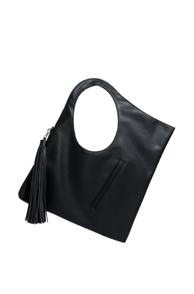 Side View Kiss It Better Faux Leather Purse