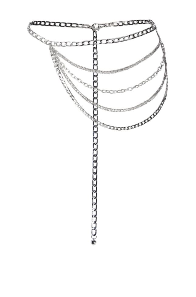 Side View Layering Chain Belt