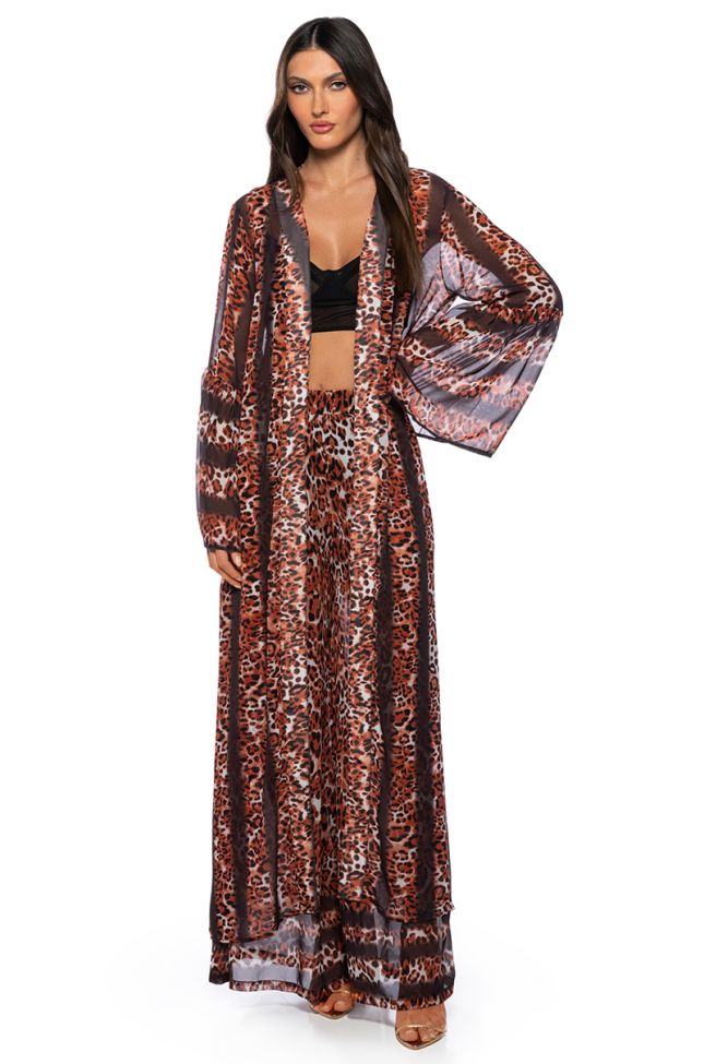 LET IT BE KNOWN LEOPARD DUSTER