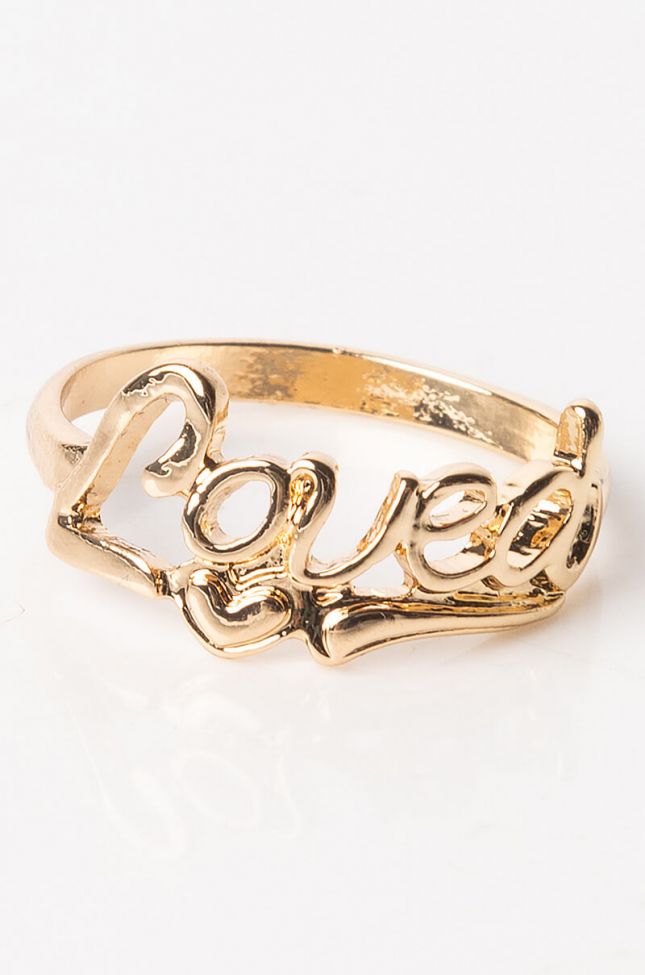 Front View Lovers Ring