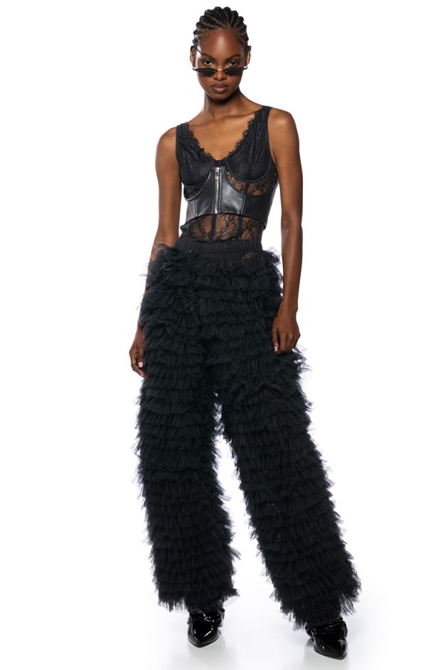 Side View Main Character Tulle Pant