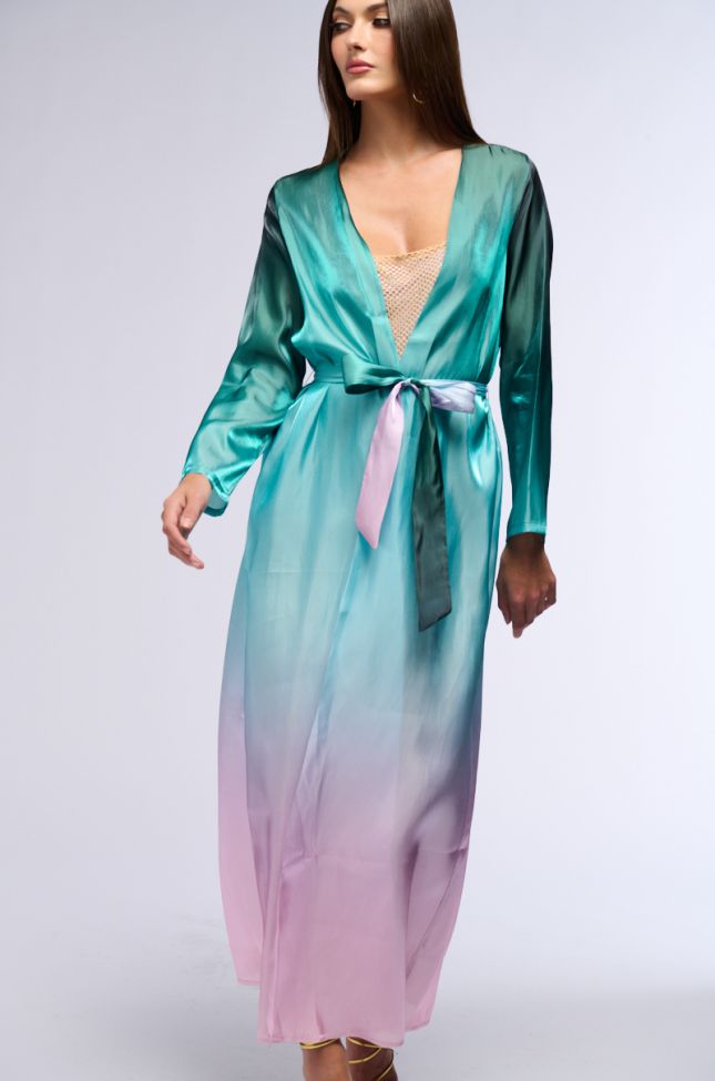 Front View Mermaid Tales Ombre Duster