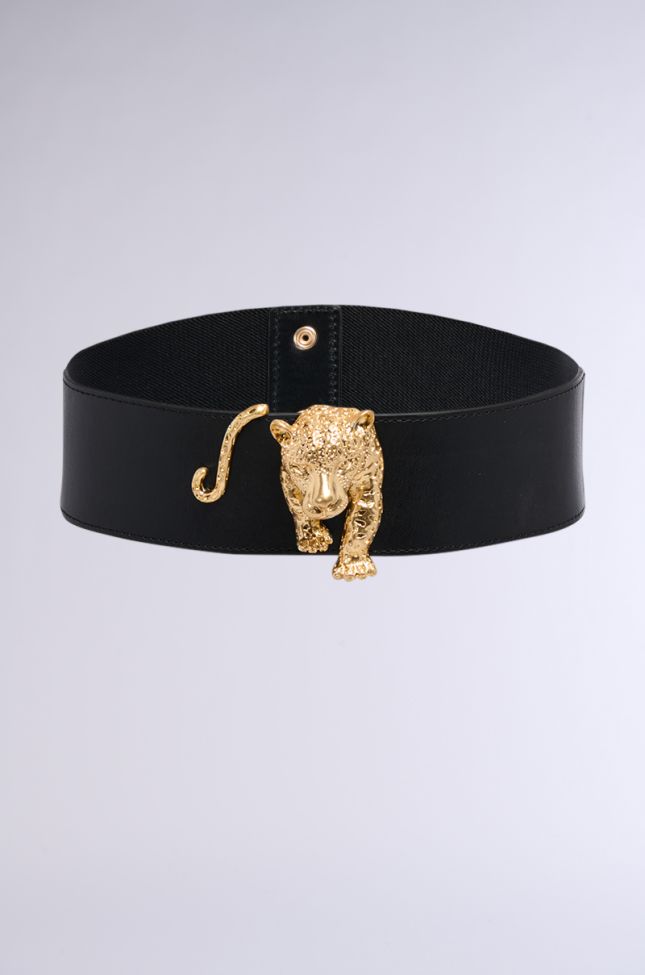 Back View On The Prowl Stretch Belt