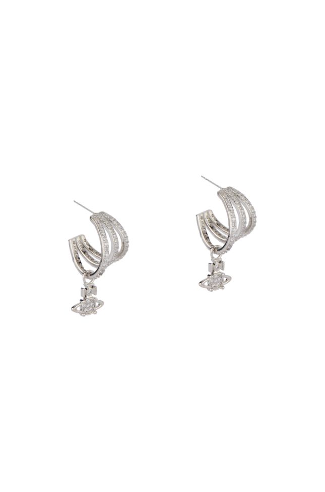 Back View Out Of This World Hoop Earring