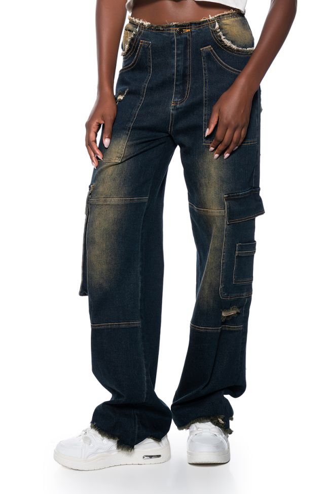 Side View Paris Lived Relaxed Fit Jeans
