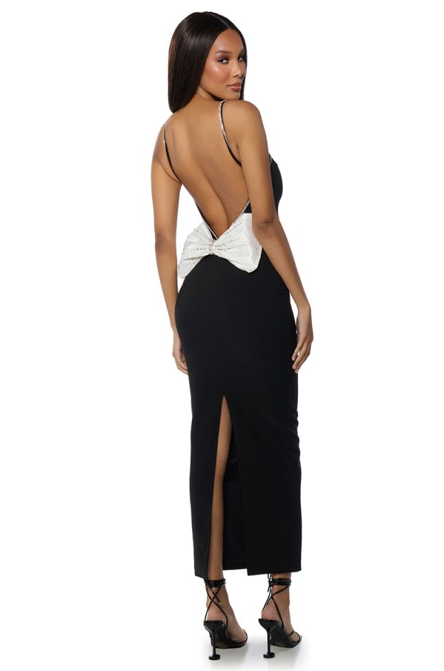 Side View Party In The Back Maxi Dress