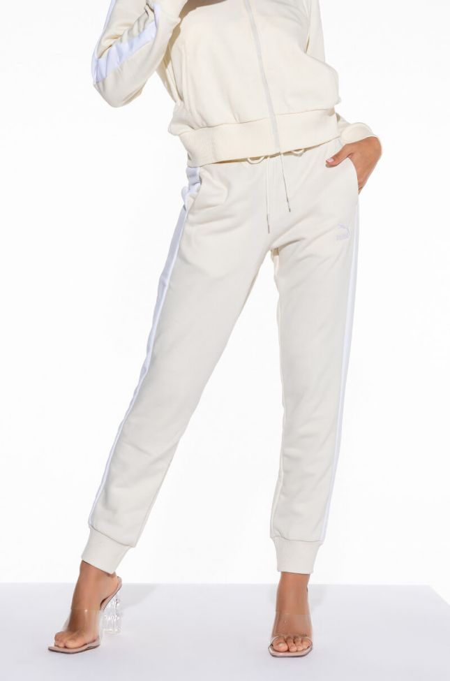 Front View Puma Iconic T7 Track Pants