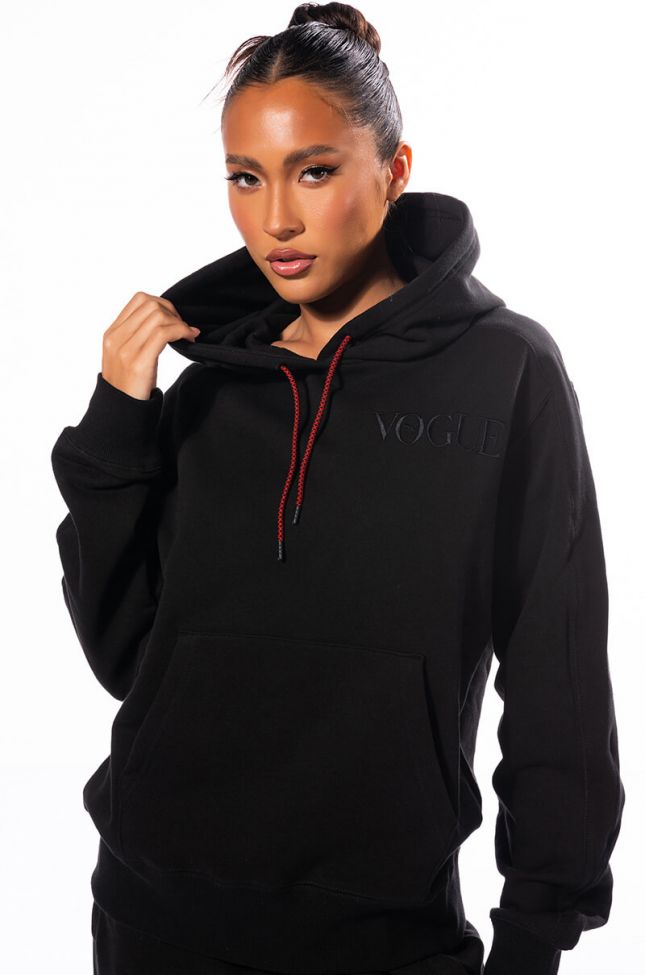 Front View Puma X Vogue Relaxed Hoodie