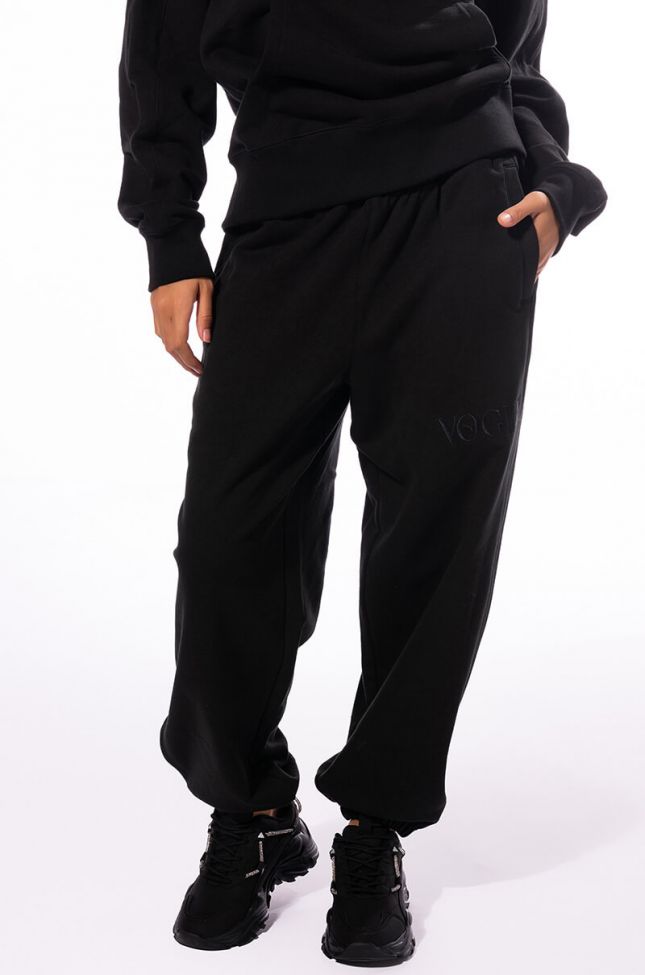 Front View Puma X Vogue Relaxed Sweatpants