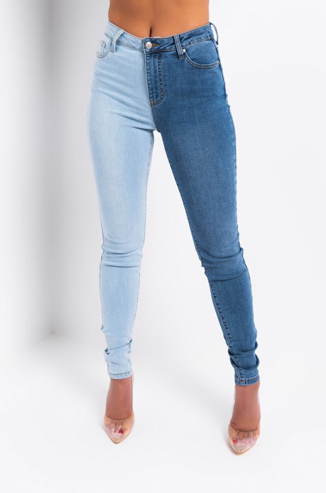 Extra View Right Or Left High Rise Skinny Jeans