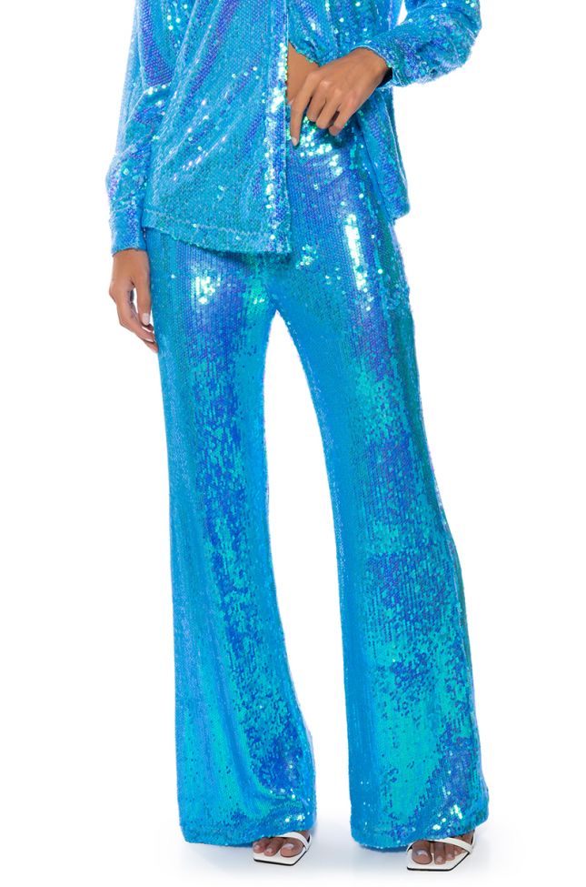 SAPPHIRE DREAMING SEQUIN TROUSER