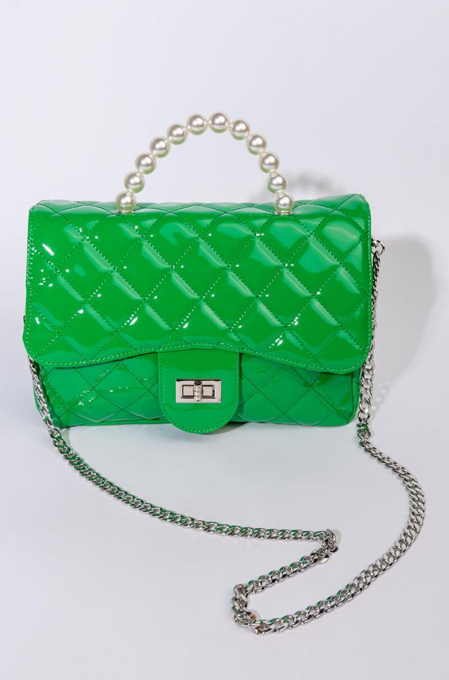 Back View Slimey Green Purse