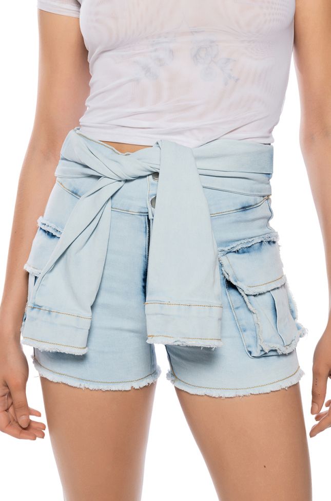 SO MUCH MORE JEAN SHORTS