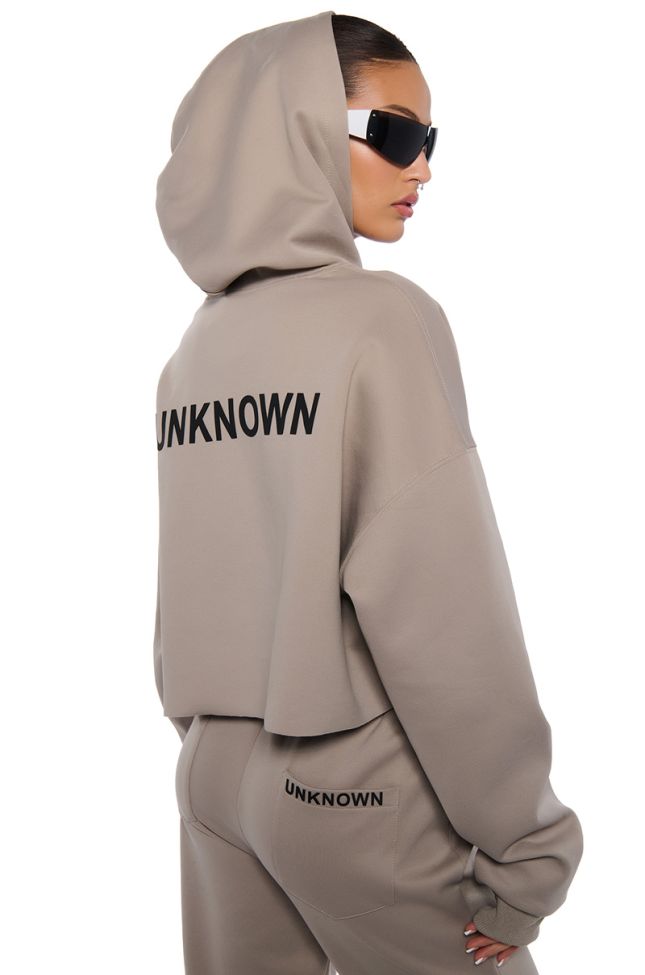 Back View Source Unknown Cropped Sweatshirt